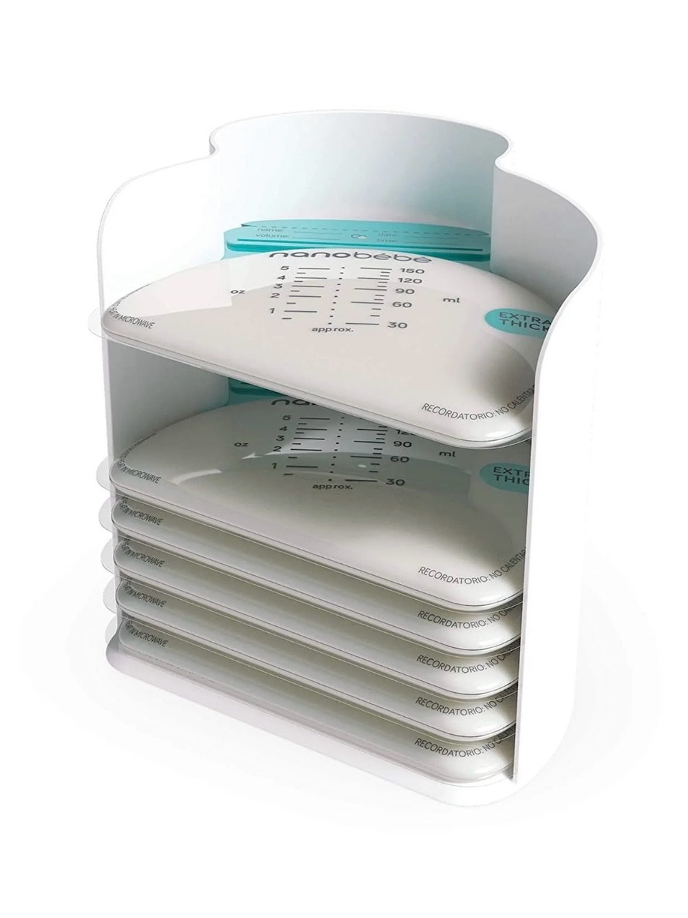nanobébé Breast Milk Pouch Organizer (no storage pouches included)